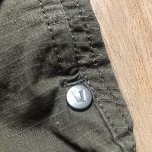 Vuori Olive Drawstring Waist Pant Detail